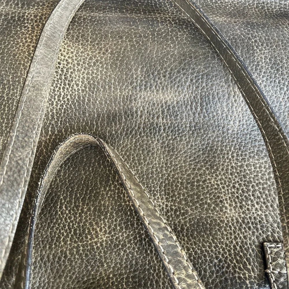 Distressed Bamboo Gucci Tote